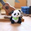 Cute Adorable Panda Plush Toy Keychain Soft Short Plush Stuffed Animal Accessory