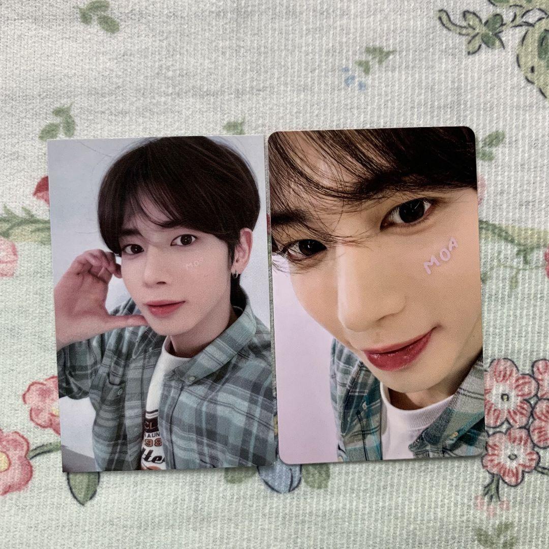 

[USED] TXT FANLIVE MOAZONE Trading Cards 2 Taehyung FC Bonus Tuba