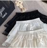 Women's 2026 Ballet Style Lace Trimmed High-Waisted Summer Layered Fluffy Short Skirt