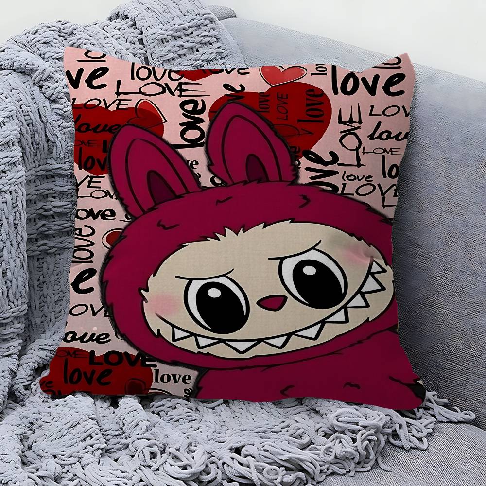 Hot L-La-Bubus Z-Zimomos Cushion Cover Pillow Cover Decor Pillowcase Printed Cushion Case For Couch