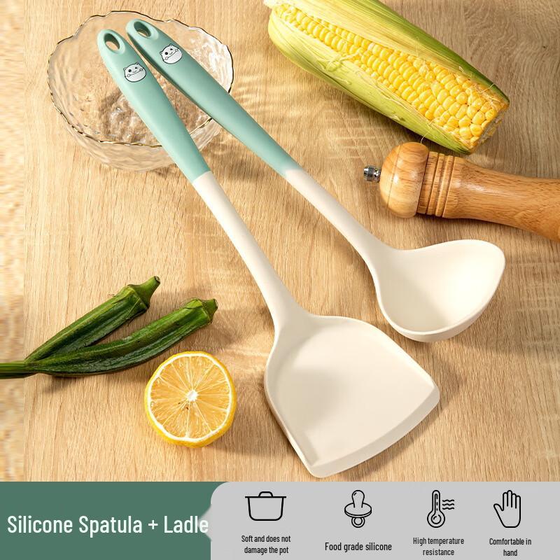 Chang Baosen Cooking Spatula & Ladle Set