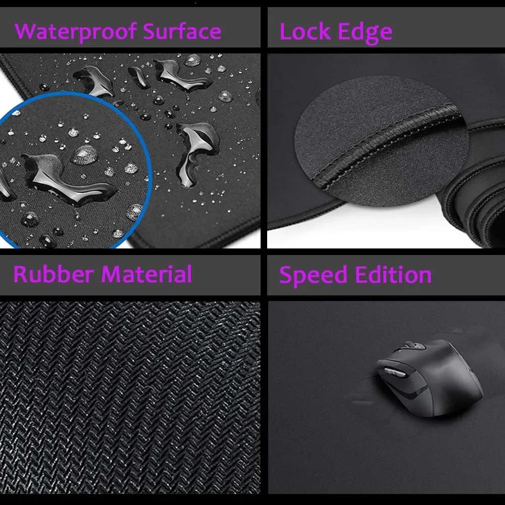 Fresh Cherry Blossom Chinese Trend Style Mouse Pad Extra-large Thickened Office and Study Pad Japanese Non-slip Desk Mat