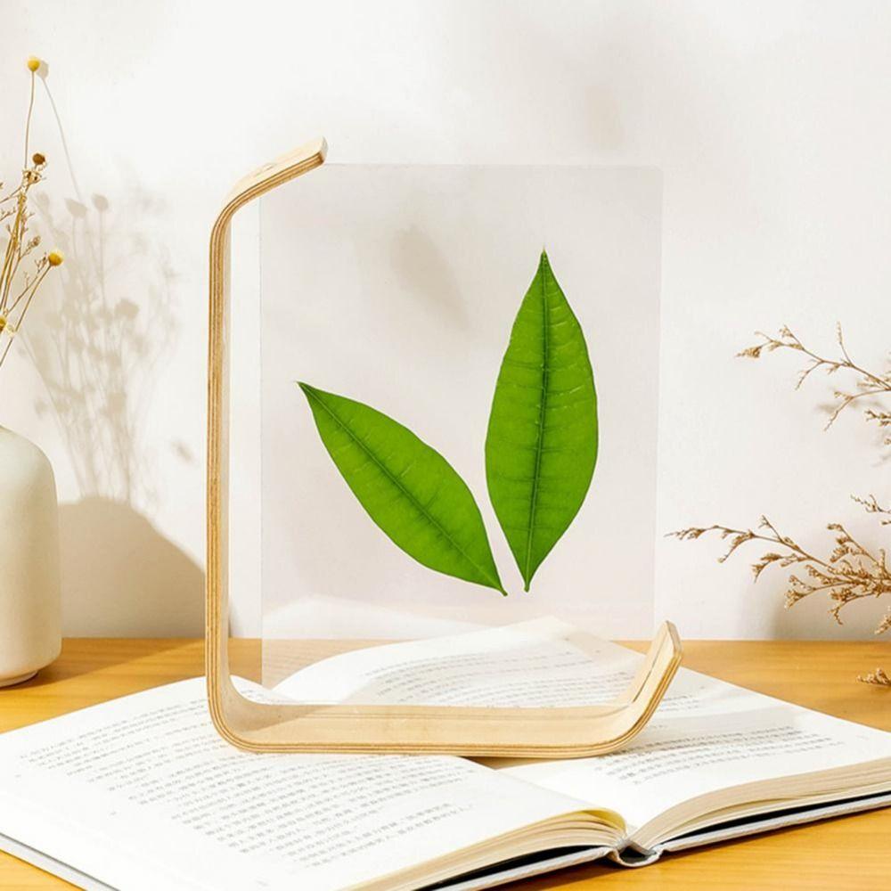 DIY Double-side Photo Frame Clear Picture Display Frame Acrylic Photo Frame Calendar Display