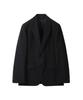 Customellow Black Slim Fit Setup Jacket Cwjam25404Bkx