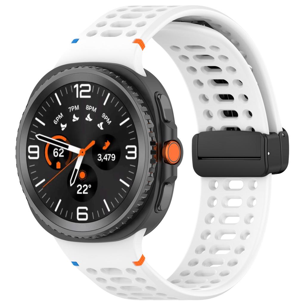 Magnetic Silicone Watch Buckle Strap for Samsung Galaxy Watch 8 Classic 46mm Band for Galaxy Watch 8 44mm 40mm Accessories