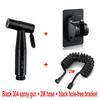 304 High-Pressure Toilet Bidet Sprayer Set with Faucet and Nozzle