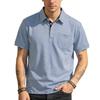 Polo Shirt For Men Short Sleeve Cotton Blend Business Casual Summer Wear For Men
