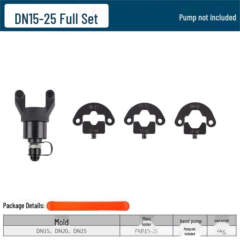Li Xin Thin-Wall Stainless Steel Pipe Press Pliers Kit