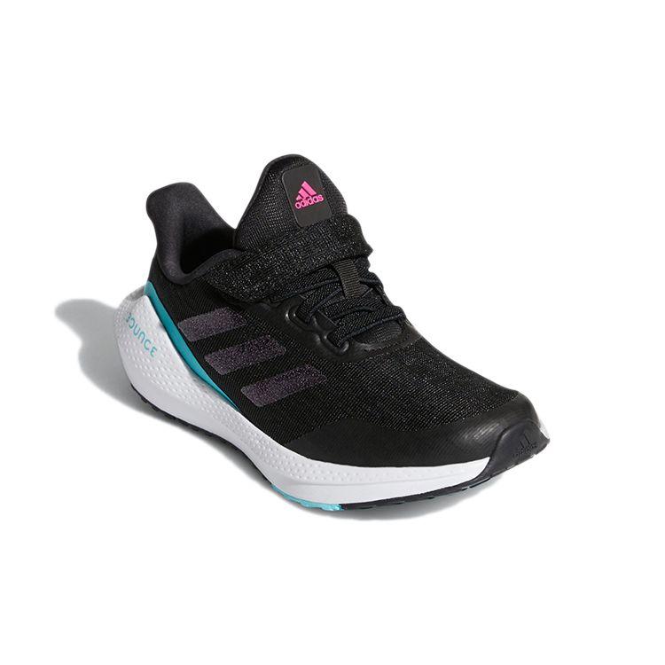Adidas EQ21 Run J Black Pulse Aqua Kids Sneakers Core-Black Shock-Pink H01876