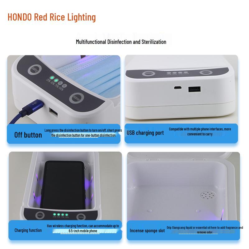 Portable UV Phone Sterilizer Box - Multifunctional Home Disinfection Box In Stock