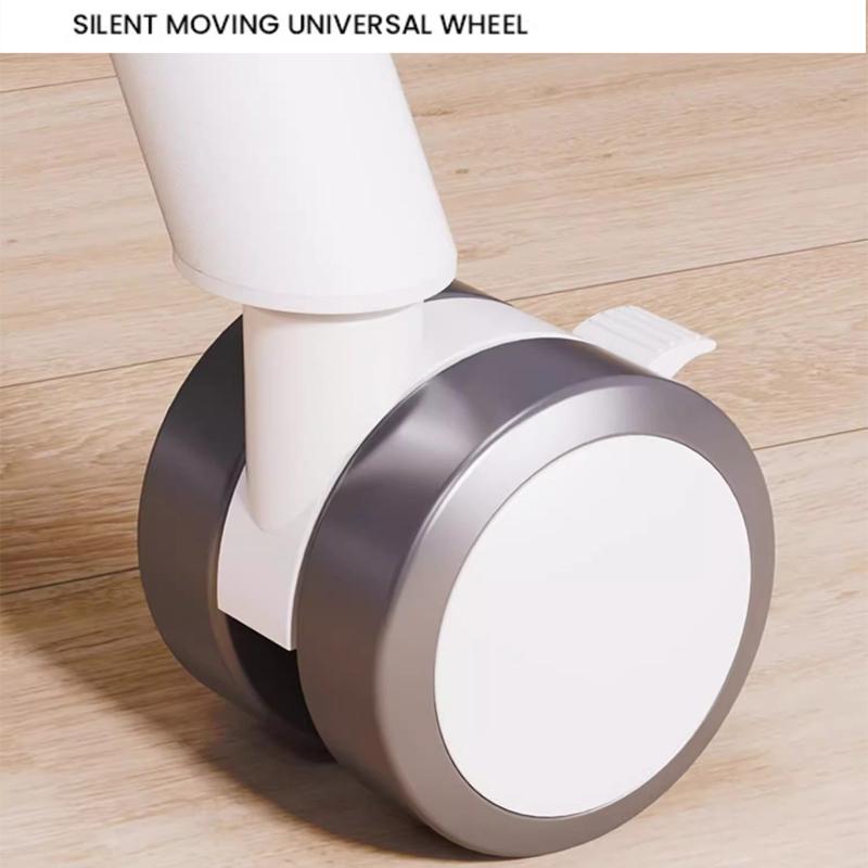 Small Spaces Floor TV Stand Rolling TV Cart for 32-55 Inch TV Screen Up To 110 LBS Modern Living Room TV Stands VESA 400*400 Mmm