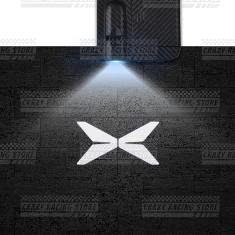 

1/2PCS For Xpeng Xiaopeng G3i P7i P7 P5 G3 G6 G9 N5 X2 X9 F30 Logo LED Courtesy Lamp Car Door Welcome Light Ghost Shadow Light 1x