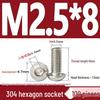ISO7380 Stainless Steel Hex Drive Dome Head Screws - M2 to M16