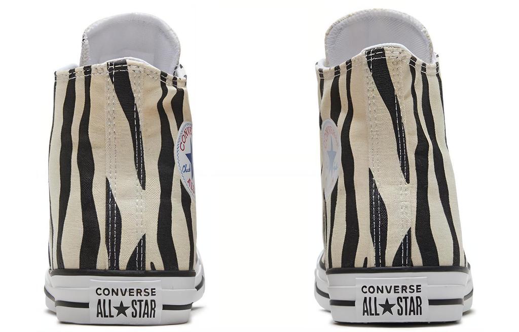 Converse Archive Print Chuck Taylor All Star High Top In Black/Greige 166258C
