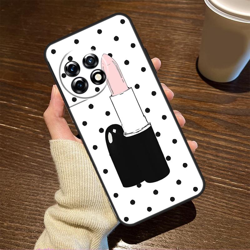Lipstick Love Fashion For OnePlus Nord CE 5 2 3 4 Lite N20 N30 Case For OnePlus 15 R 13 12 11 8T 10T 13T 12R 13R