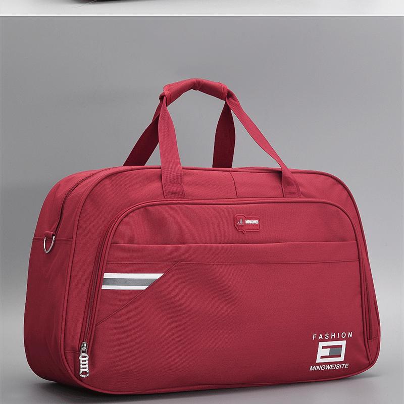 Wasserdichte faltbare Reisetasche mit großem Fassungsvermögen - Leichter Unisex-Organizer für Fitnessstudio und Gepäck mit einzelnem Schultergurt für Herren