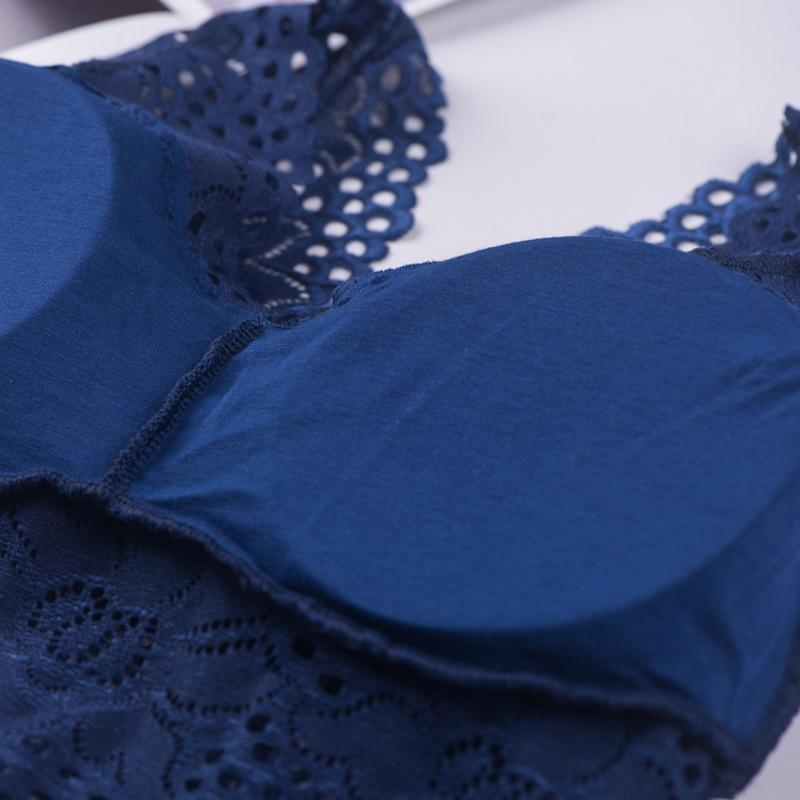 Breast wrap tube top women's summer thin lace beautiful back without steel ring underwear bra gathering sexy base sling vest