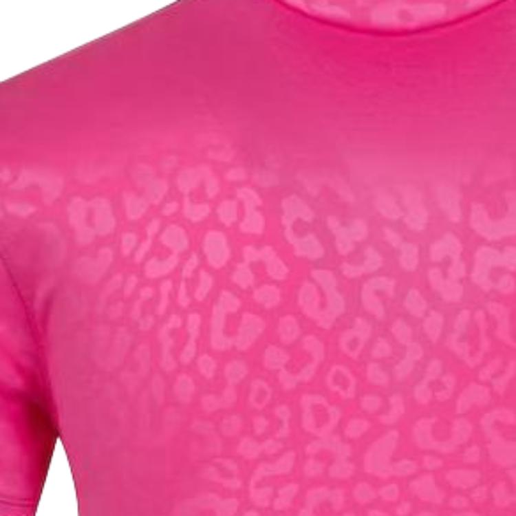 Nike Logo V-Neck Straight Cut Short Sleeve T-Shirt Women Tops Pink DO6768-684