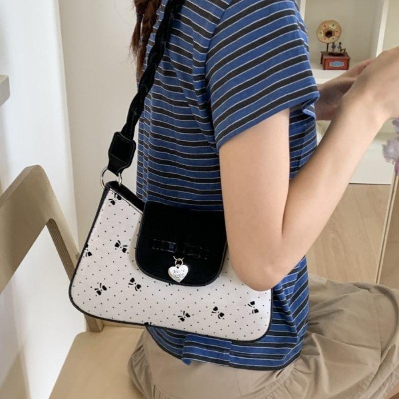 Tasche Damen neu rosa Schleife One-Shoulder Crossbody kleine Tasche Damen süß leicht Luxus Nische hoher Sinn