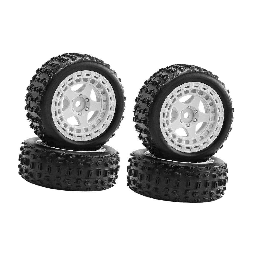 4PCs Wheels And Tire Replacement Replace The Parts 69cmx26 Cm for 1:18 2S 223S RC Car Sturdy