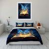Magical Book Set For Inspiration  Kid'S And Adults' Bedroom Decor, Exquisite Three-Piece Bedding Set Gift