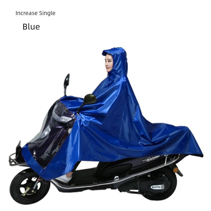 Mantella da Pioggia Elettrica Monoposto Spessa da Donna