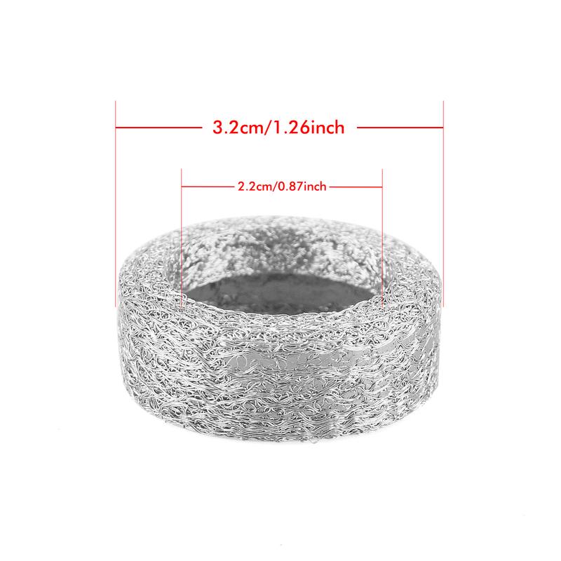 Motorcycle Exhaust Pipe Gasket Interference Tube Sealing Seal Ring For Harley Davidson HD Softail Sportster Heritage XL XR