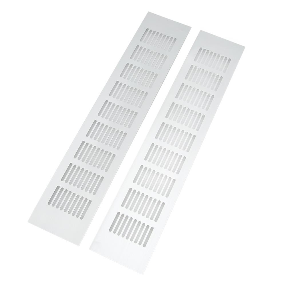 2 Pcs Set Aluminium Alloy Ventilation Grille Multiple Sizes Vent Plate  Closet Ventilation