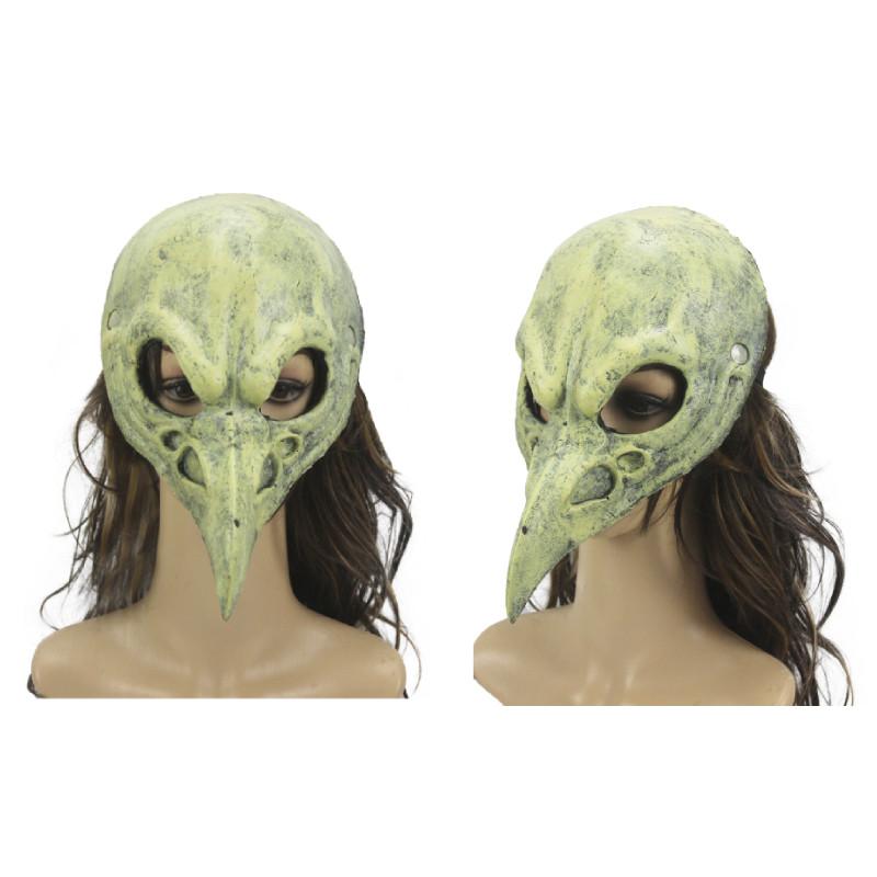 Halloween Medieval Doctor Schnabel Bird Skeleton Mask Role Playing Props For Party Events