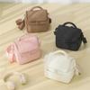 Borsa termica per il pranzo alla moda in nylon trapuntato - Portapranzo impermeabile per impiegati