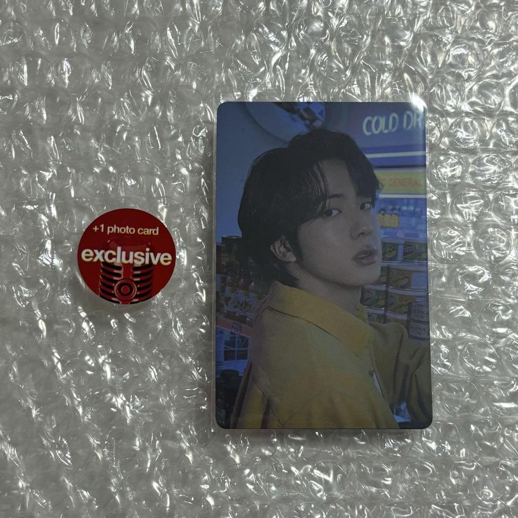 [USED] BTS PTD target bonus trading card JIN
