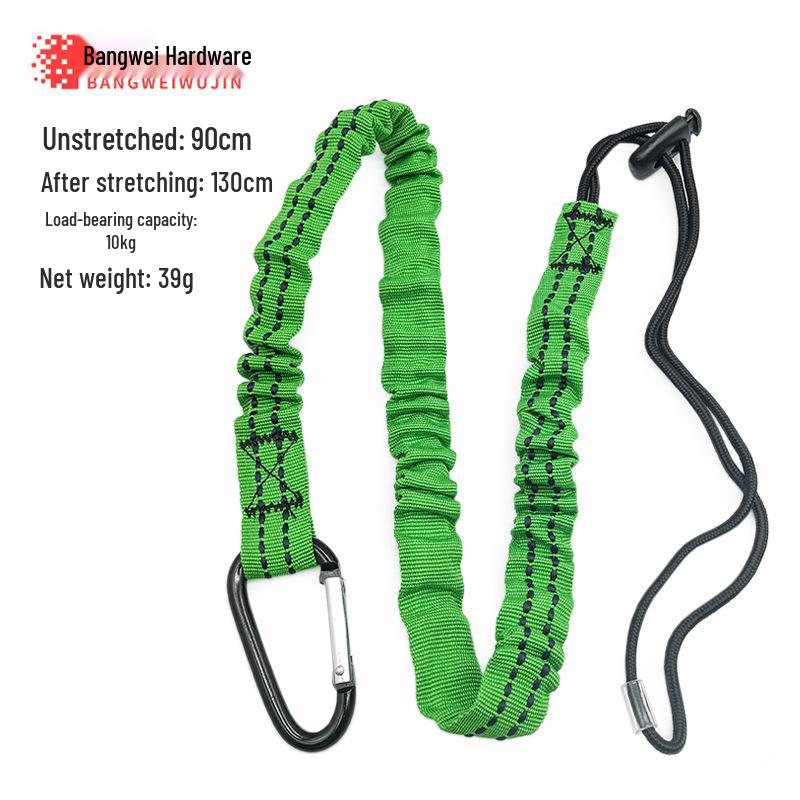 Retractable Elastic Safety Lanyard for High-Altitude Nuclear Power Work