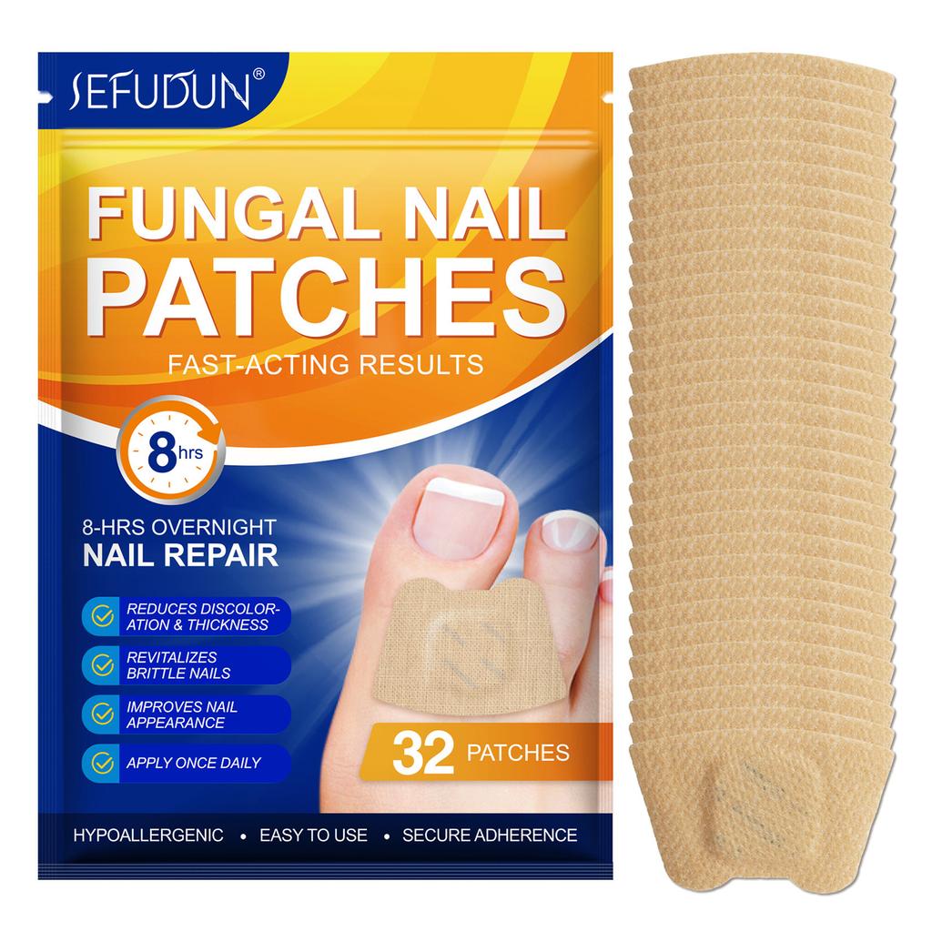 Waterproof Nail Repair Patch Toenail Fungus Patch Nail Ingrown Correction Stickers for Discolored or Damaged Nail Foot Care Tool