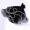 Valentine's Day 3D Ruffled Mesh Lace Flower Bouquet Wrap