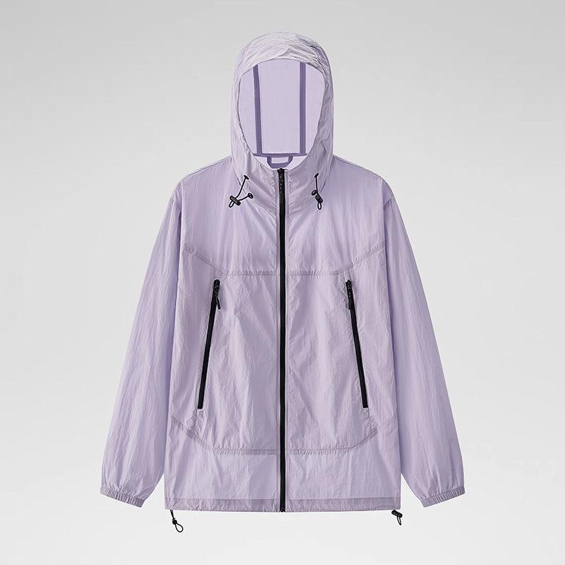 Couple's UV Protection Lightweight Summer Jacket: Women's Sunscreen Coat & Men's Breathable Fishing Travel Outerwear