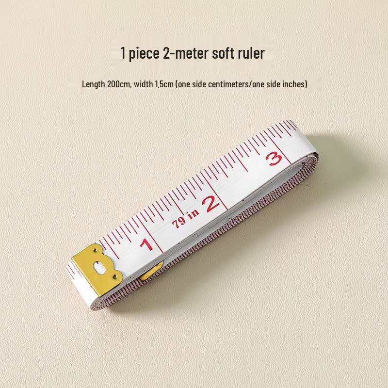 1.5 Meter Soft Tape Measure for Bust, Leg, and Body Circumference – Perfect for Tailors and Sewing.
