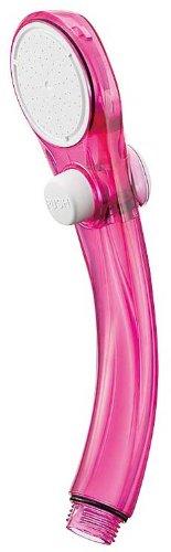 

SANEI Shower Head Water Saving Hand Stop Skeleton Pink PS323-81XA-CP6