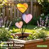 Colorful Yard Stakes Planter Insert Stake, Double-Sided, Flower Pot Decor Metal Garden Decorative Insect Animal Stake for Plant Pots Bed Decoration