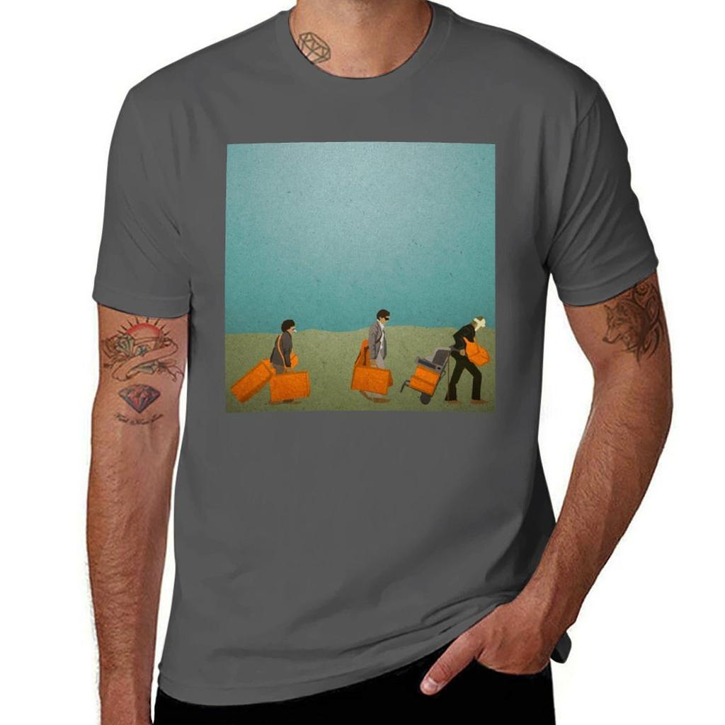 The Darjeeling Limited Tshirt All Match Print Short Sleeve Top