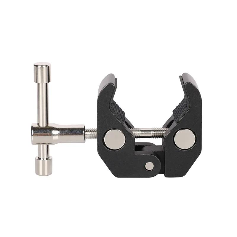 Multi Functional Crab Clamp Clip Photography Equipment Accessories for Monitor LED Light Camera Bracket for Gopro DSLR Camera