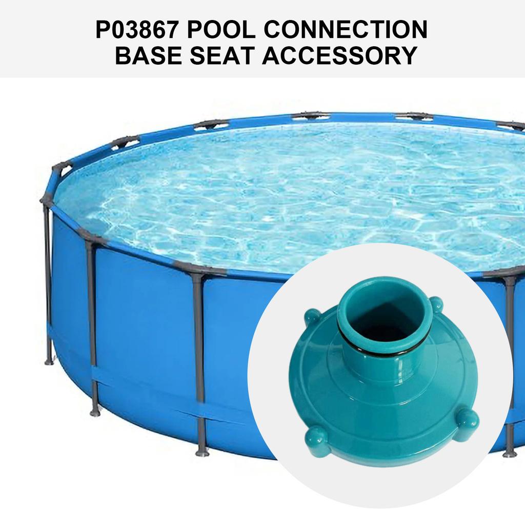 Multifuntional Pool Base Connector Quick Assembly Pool Component Pool Connector Pool Support Base Suitable for Home Pool