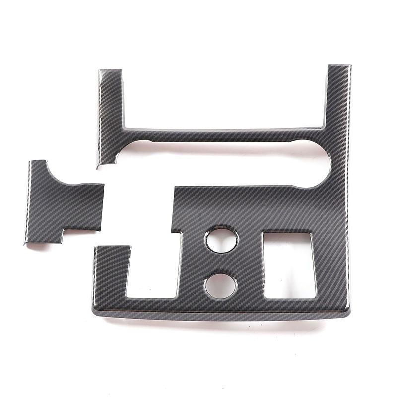 For Range Rover Sport  2 ABS Carbon Fiber Car Center Console Gear Shift Panel Decorative Cover Sticker Car Interior Acces