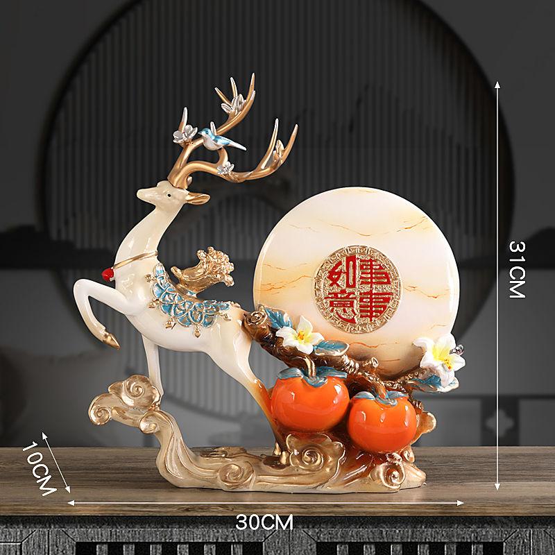 

Хурма Жуї Хурма Олень Смола Прикраса Дім Фойє Винна Шафа ТВ Тумба Декорація Магазин Офіс Ремесла Подарунок на Новосілля