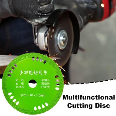 75mm Glass Cutting Discs 3 Inch 10mm Diamond Marble Tools Cutting Jade Grinding Wine Discs Bott O6I9