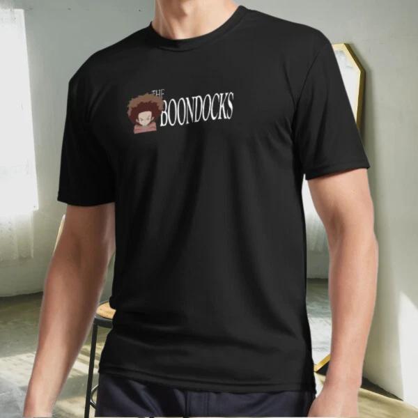 

New Shirt he Boondocks Sitcom TV Show Active Logo T-Shirt Funny Size S to 5XL L