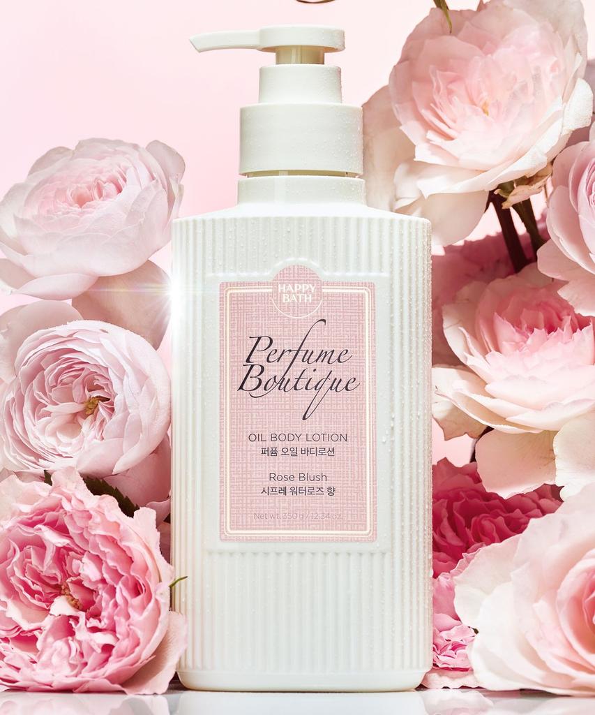 Perfume Boutique Oil Body Lotion Rose Blush 350g