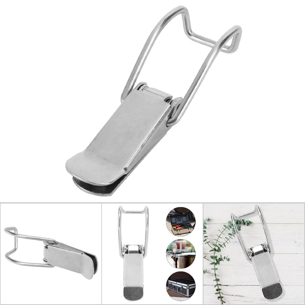 Metallspänne Resväska Kistlås Spänne Dörrlåda Växelspärr Spärr4st 201 Rostfritt Stål