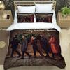 BSB Band Backstreet Boys 3D NEU Bettbezug Kissenbezug Bettwäsche Set Erwachsener Mädchen Schlafzimmer Dekoration Kinder Einzel Doppel Groß