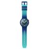 Swatch AQUACHRONO ESSENTIALLY BOLD SB01N700 watch, blue