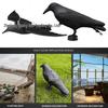 Magpie Flying Bird Plastic Ornament - Outdoor Garden Courtyard Decoy and Bird Repellent